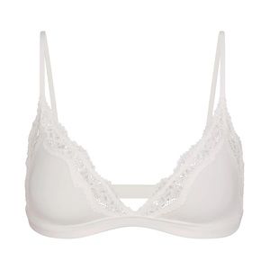 FITS EVERYBODY CORDED LACE TRIANGLE BRALETTE